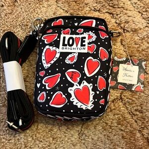 NWT - Love Brighton Hearts a Flutter Utility Bag